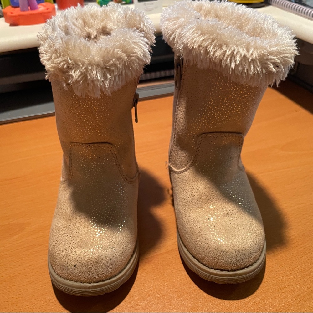 Cat & Jack winter boots, kids size 8